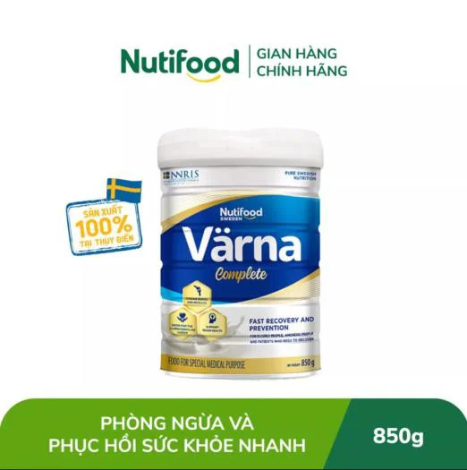 [Date 6.2025] Sữa Bột Nutifood Varna Complete Lon 850g