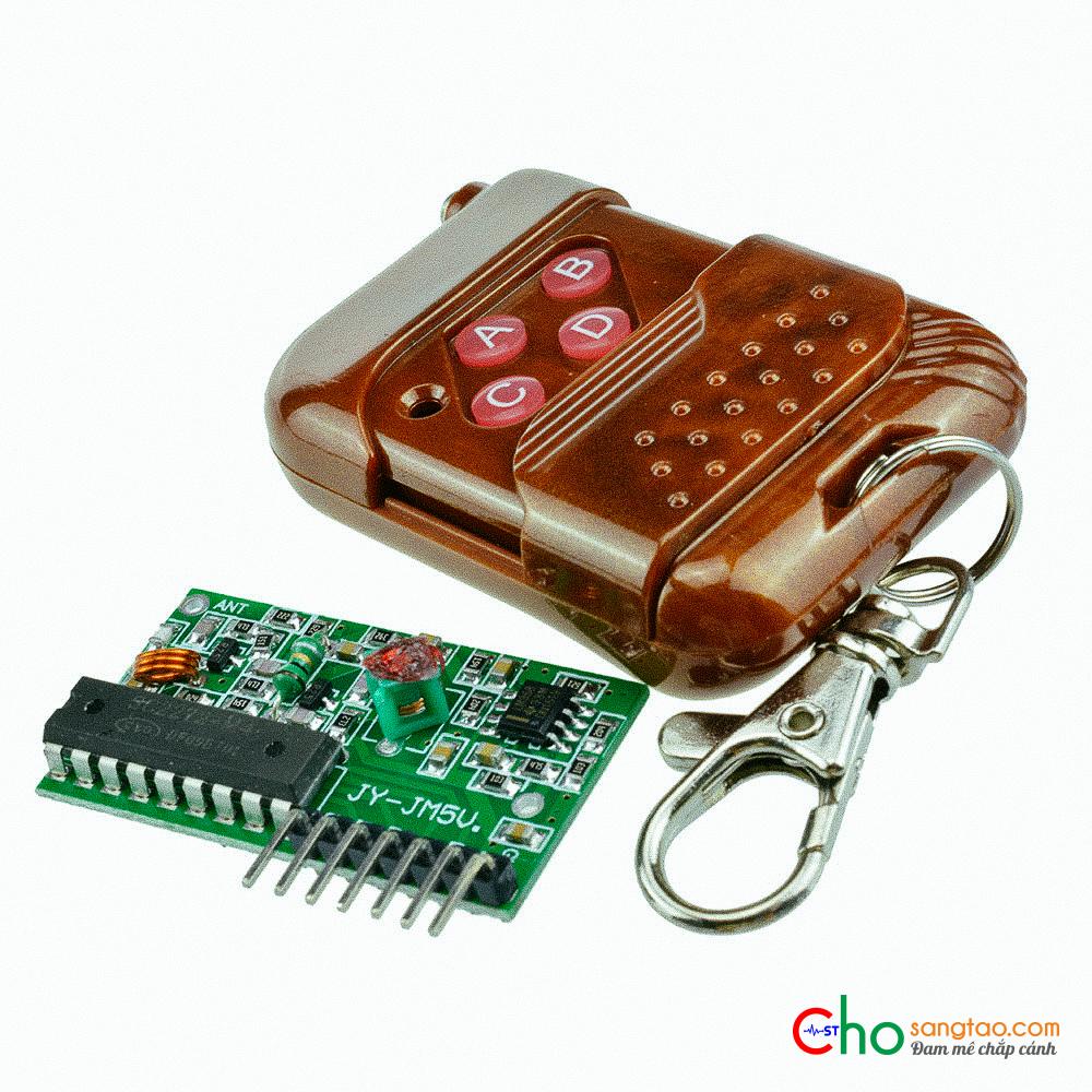 RF Remote Điều Khiển 4 Kênh 2262/2272