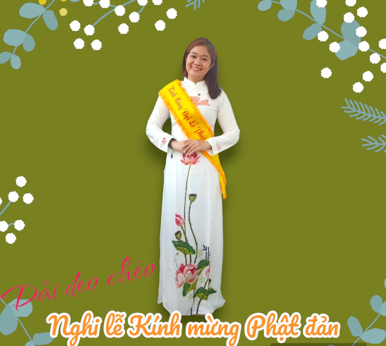 Băng đeo chéo Lễ Phật đản - Nghi lễ Phật giáo