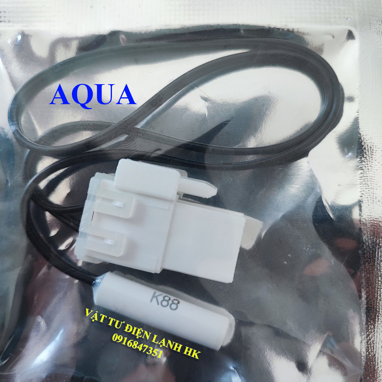Sensor tủ lạnh aqua k88 - đầu dò cảm biến nhiệt độ tl