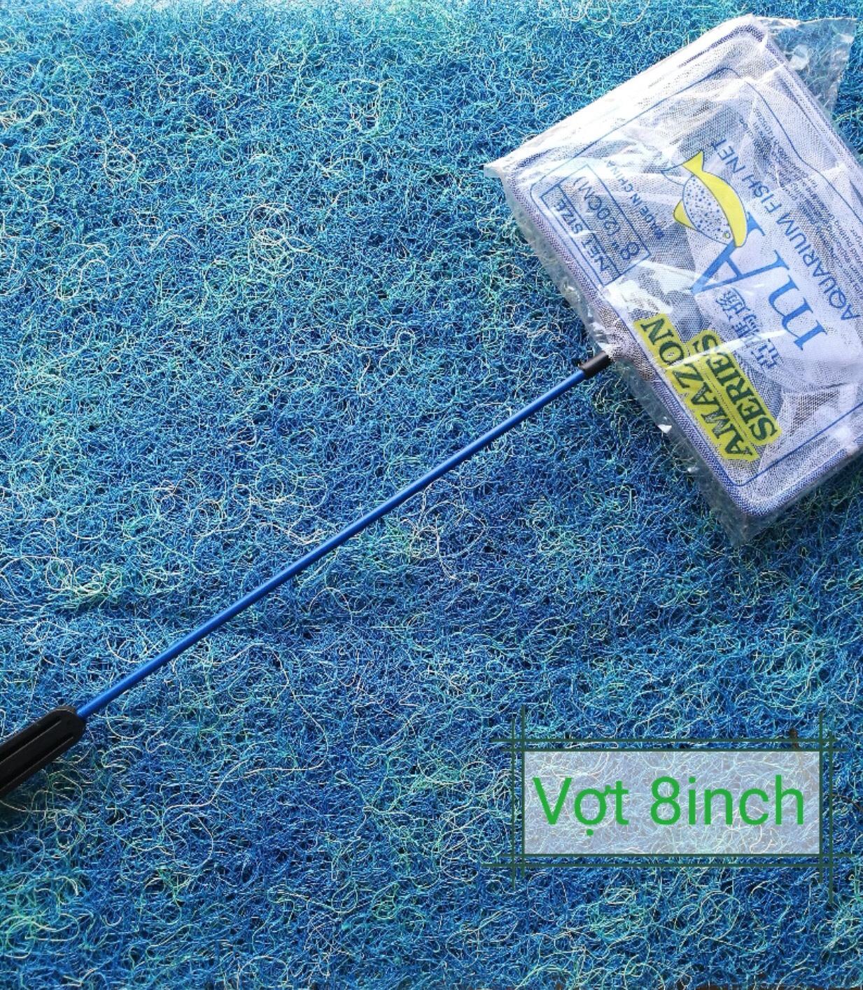 Vợt vớt cá cán nhựa cứng 8inch 20cm