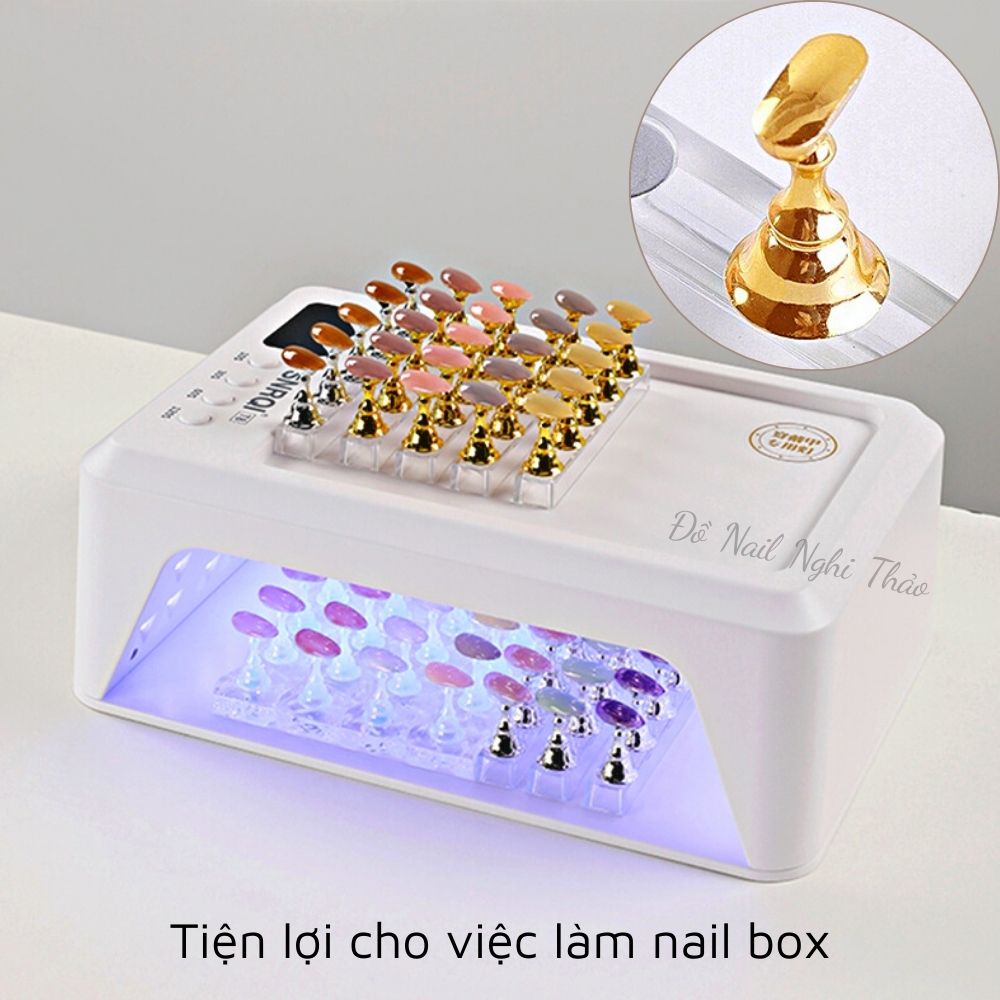 Đế gắn móng giả nam châm  phụ kiện nail