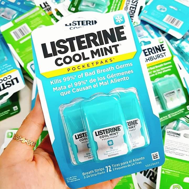 MIẾNG NGẬM THƠM MIỆNG, DIỆT KHUẨN LISTERINE