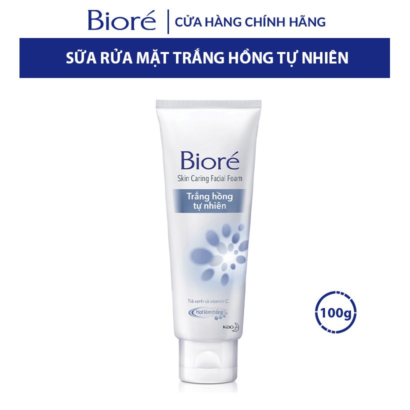 Sữa rửa mặt dưỡng da biore 100g