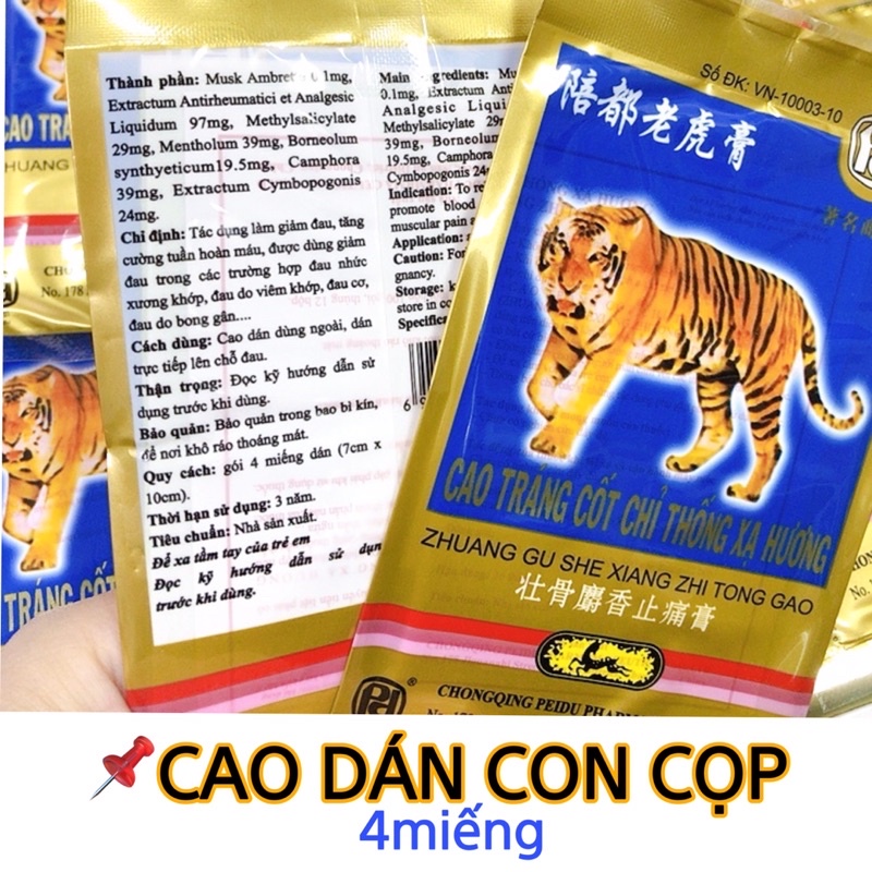 [HCM]Cao Dán Con Cọp