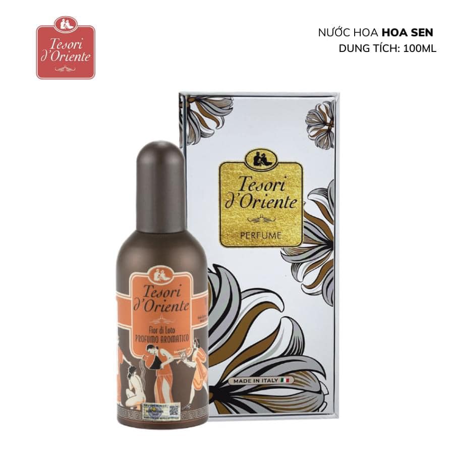 Nước hoa tesori d' oriente hoa sen ngọt ngào 100ml - italy