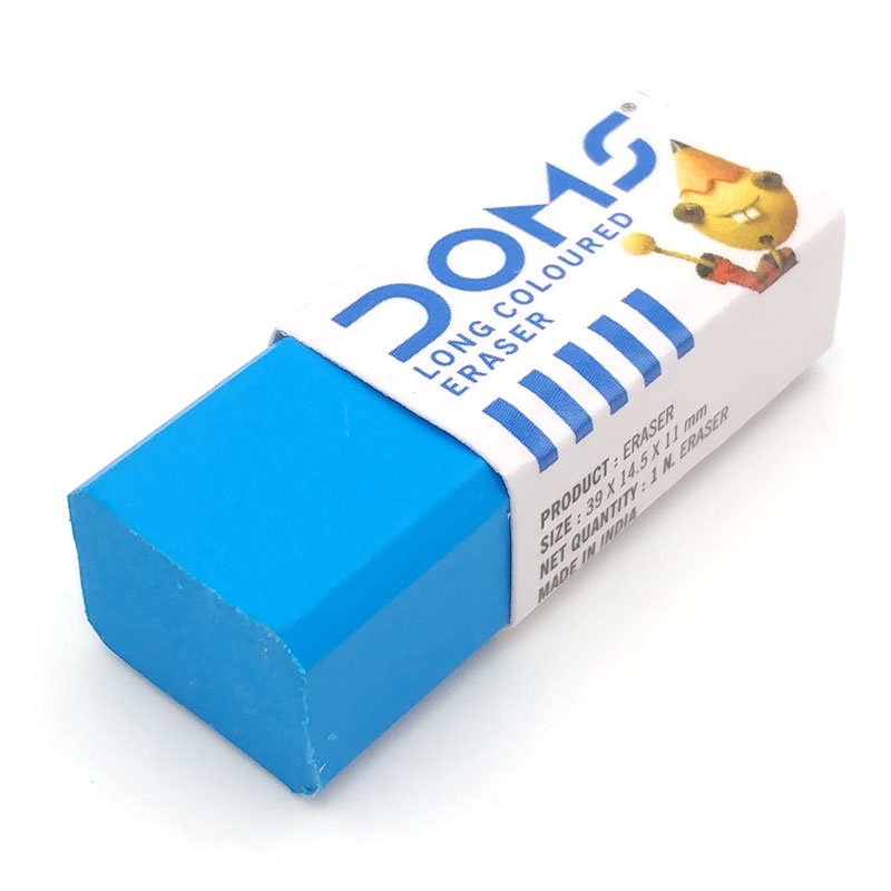 Gôm DOMS Long Coloured 3470 - Màu Xanh Dương