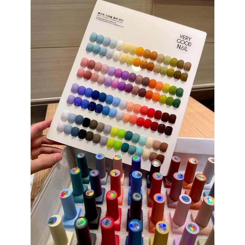 [Rẻ Vô Địch] Set Sơn Very Good Nails 60 màu (Tặng Base Top và bảng màu)