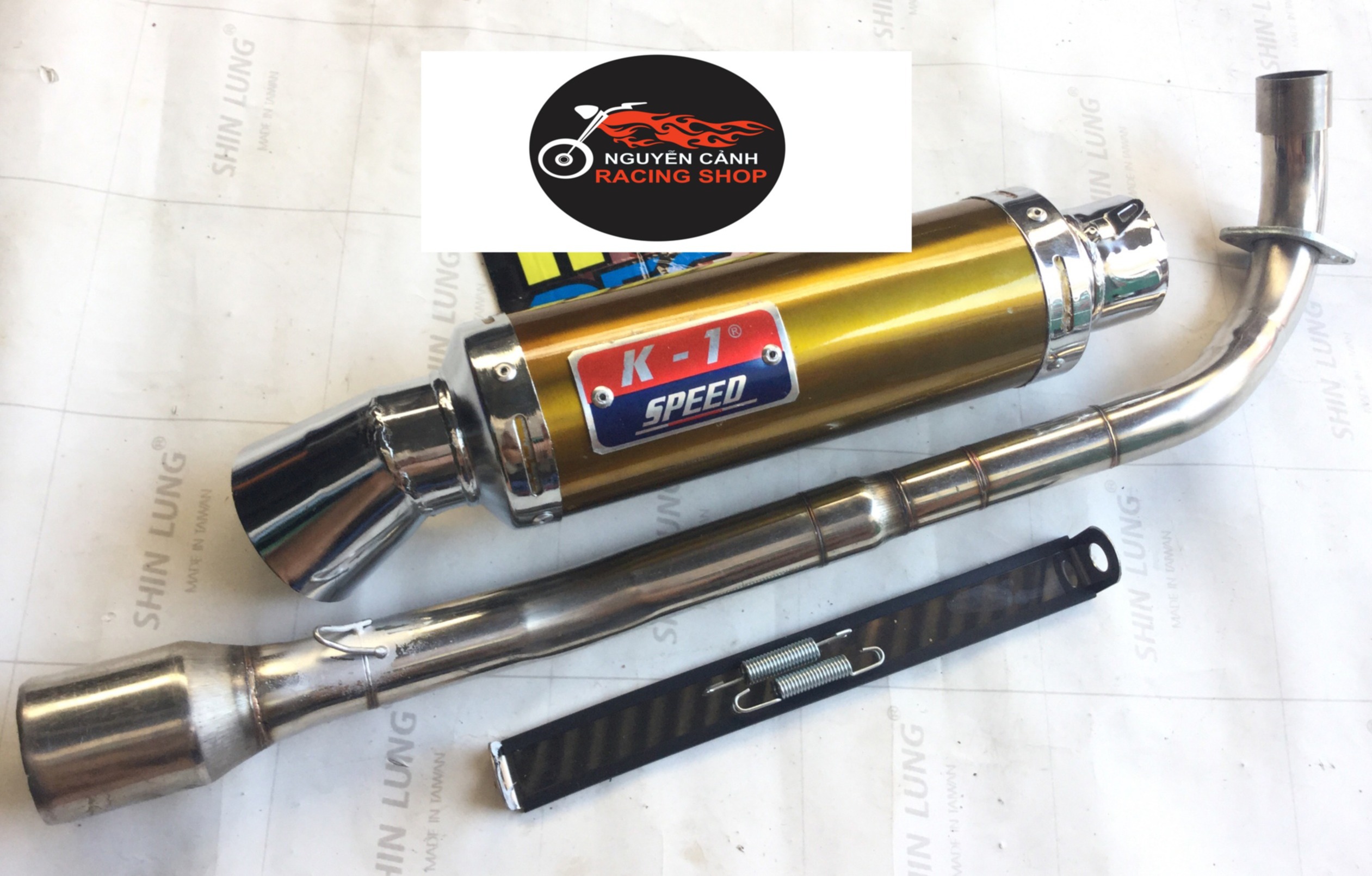 Pô K1 Wave 100 + Dream + Cúp + Xe 50 full cổ