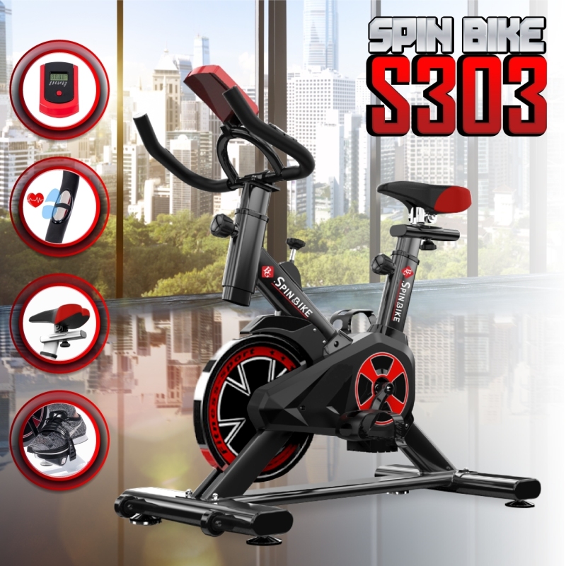 GYM - Xe đạp thể thao Spining bike HOT năm 2019 Mẫu S-303