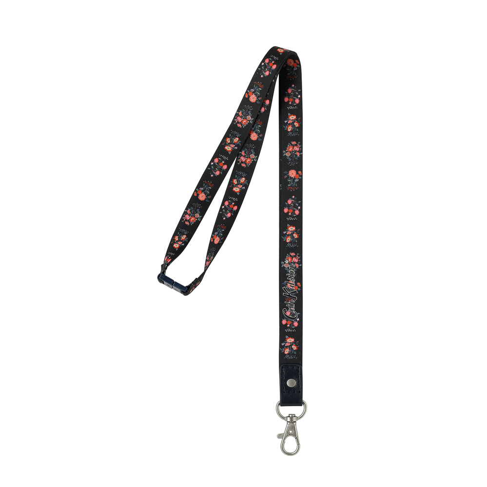 Cath Kidston - Dây đeo Lanyard - Kingdom Posey Lanyard - Navy -1042818