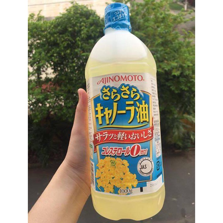 Dầu hoa cải Ajinomoto 1 lít
