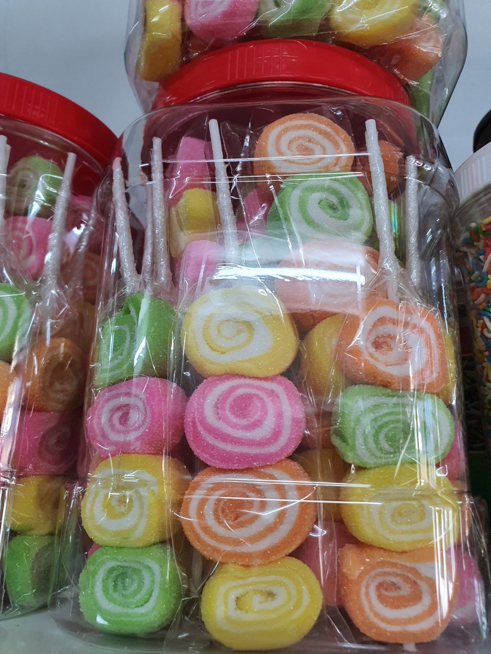 kẹo dẻo xiên que hình tròn DATE 2025