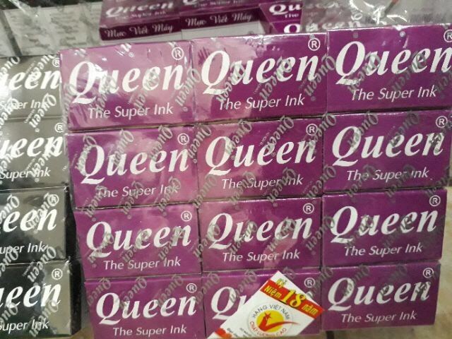 Mực viết bút máy,Mực Queen (1 lọ )