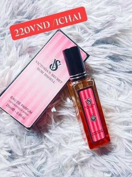 Nước hoa mini Pháp Hparfum BOM BSHELL Nữ dạng xịt 25ml