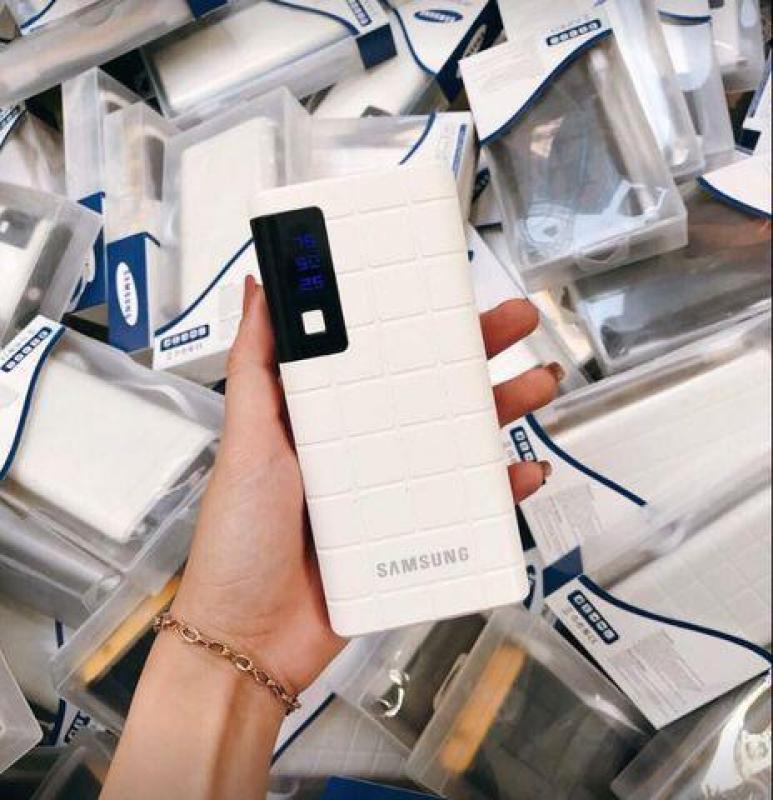 Giá pin dự phòng samsung 36.000mah 3 cổng sặc hàng cap cấp tặng kèm cáp bh 3 tháng