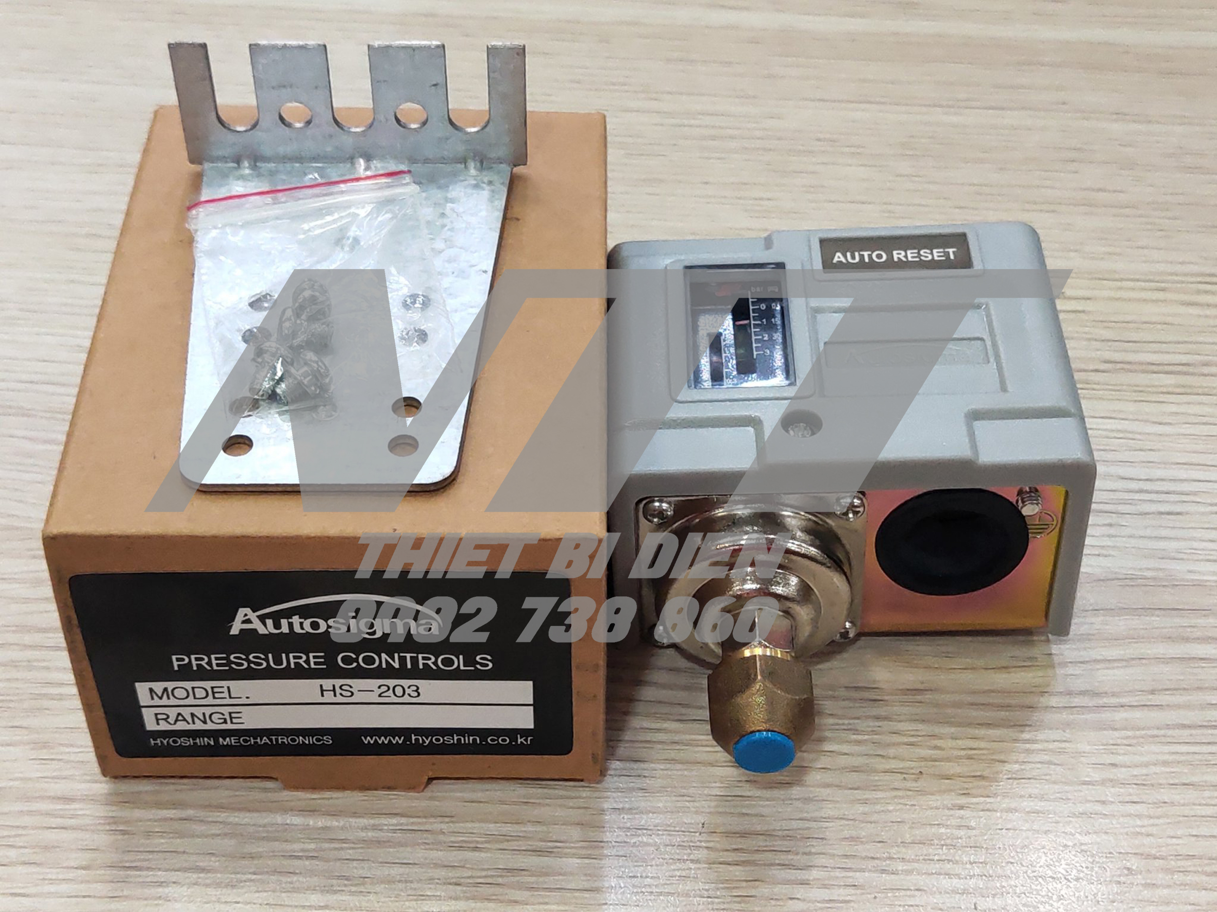 Công tắc áp suất HS203, HS206, HS210, HS220, HS230 Autosigma