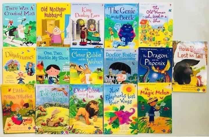 Usborne My First Reading Library (Usborne xanh 50 quyển tặng file mp3) | Nhập Khẩu