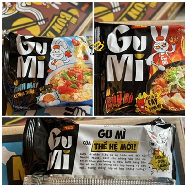 Mì gói GUMI (OMACHI HOUSE) vị bún bò gói 75g - BAT MUOI