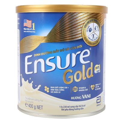 Sữa bột Ensure Gold Hương Vani lon 400g