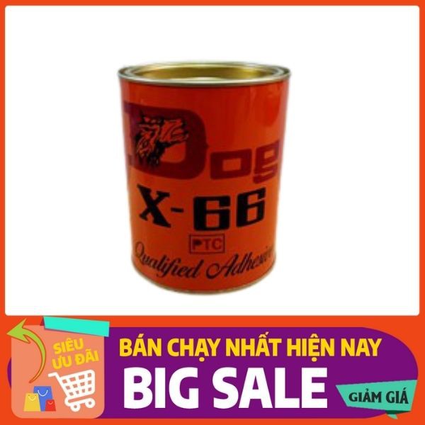 keo x66 - keo con chó - keo dán dày dép