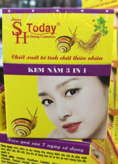 Sh Today 15g Kem Nám 3 In 1