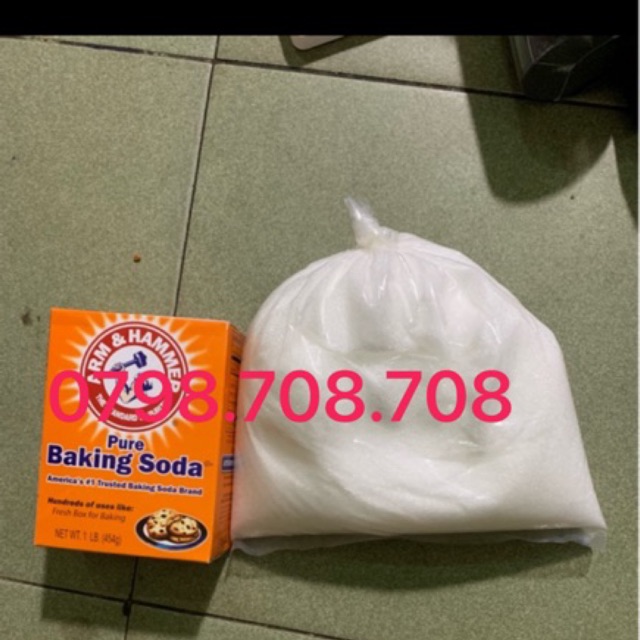 Combo gas generating CO2 1 kg lemon and 1 kg baking soda.