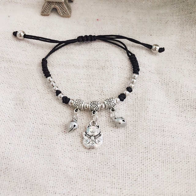 Vòng tay handmade mèo may mắn, đa dạng mẫu mã, chất lượng đảm bảo và cam kết hàng đúng mô tả