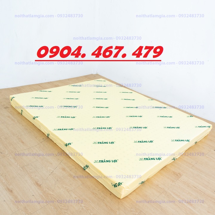 Nệm cao su non thắng lợi 10phan - nhiều kích thước