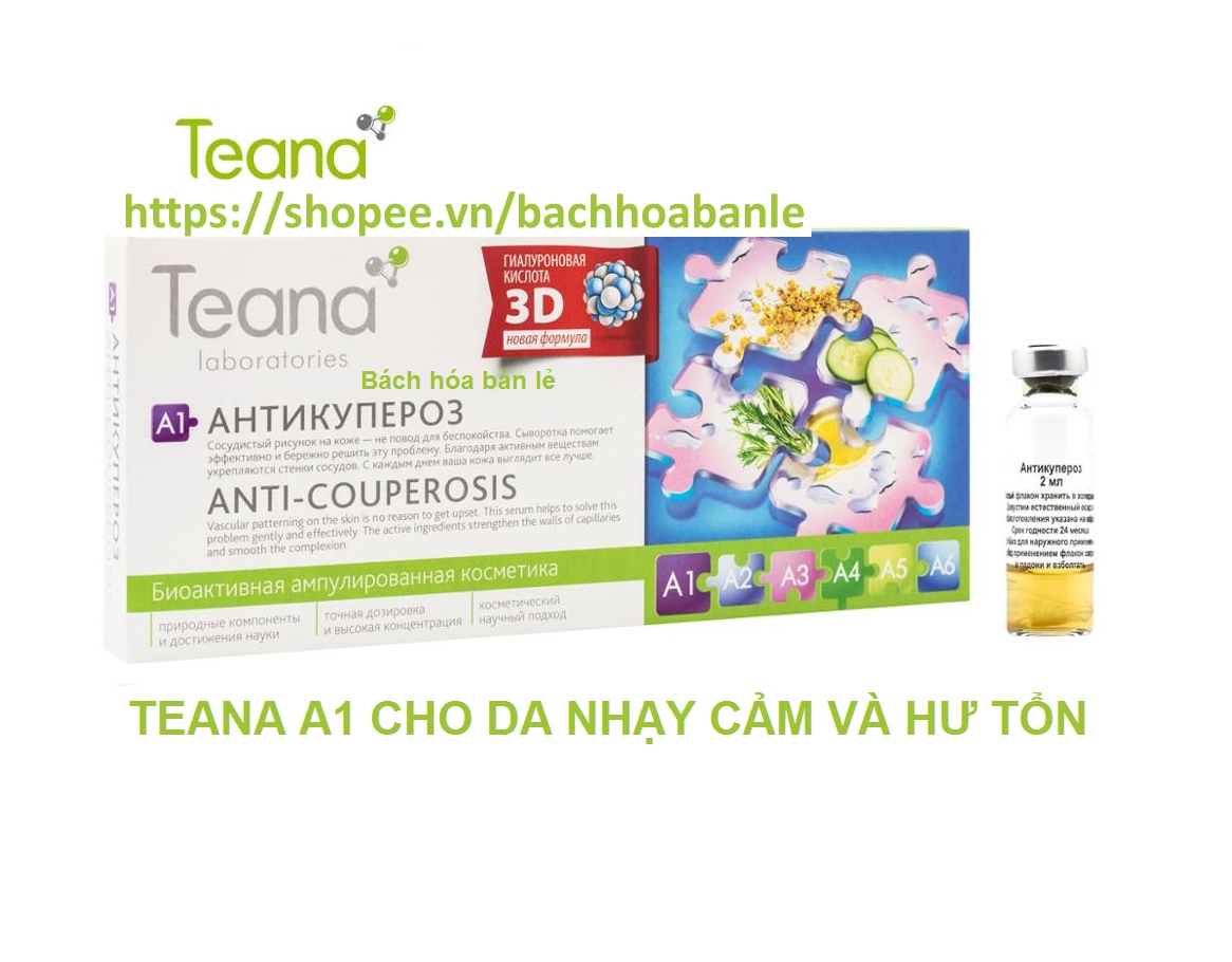 Teana A1 Anti-Couperosis Phục Hồi Da Mỏng