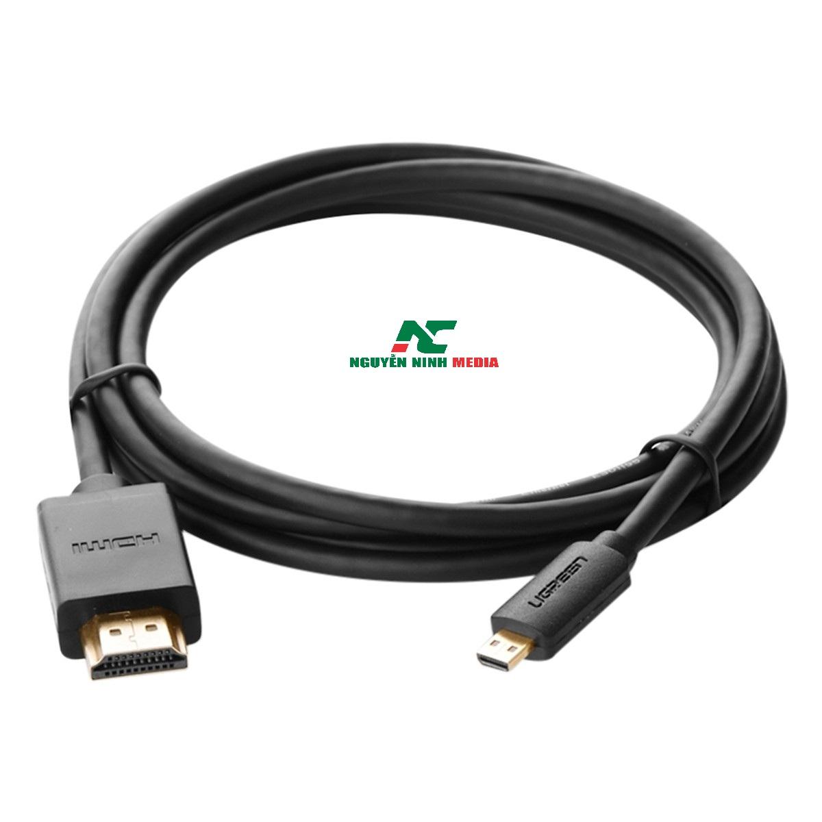 CÁP MICRO HDMI TO HDMI UGREEN HD127 2M - 30103