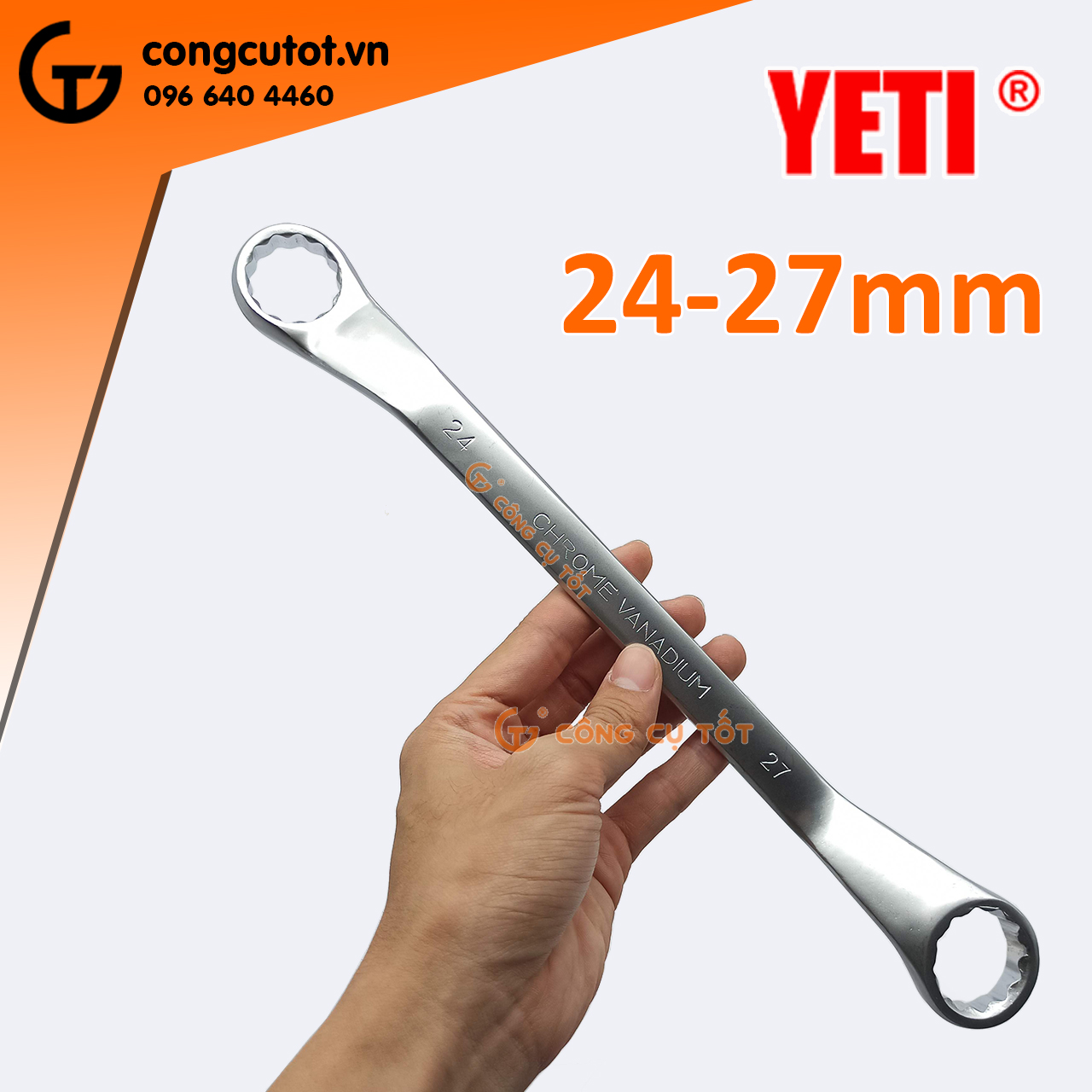 Cờ lê 2 vòng miệng tròn YE.TI