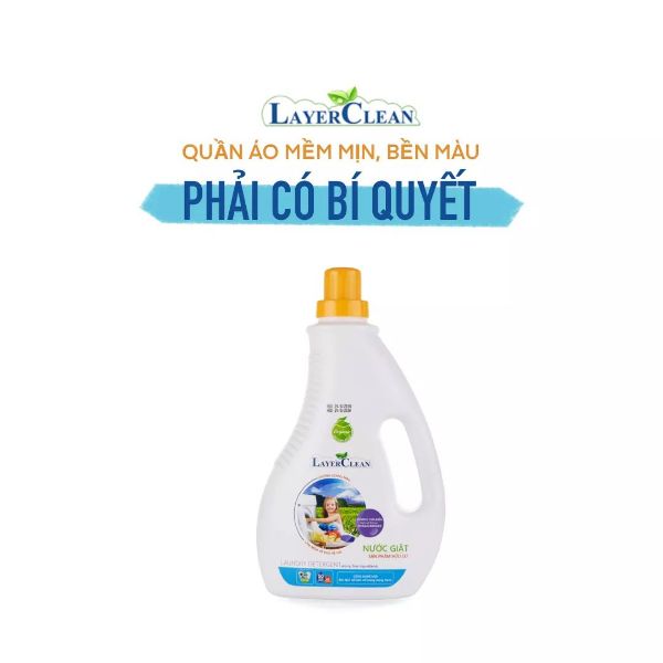 Nước giặt hữu cơ Layer Clean hương gió biển 2L