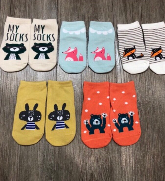 Tất Pony Kid Cổ Cao Chống Trượt ( sỉ lẻ đồ sơ sinh bebong86 )