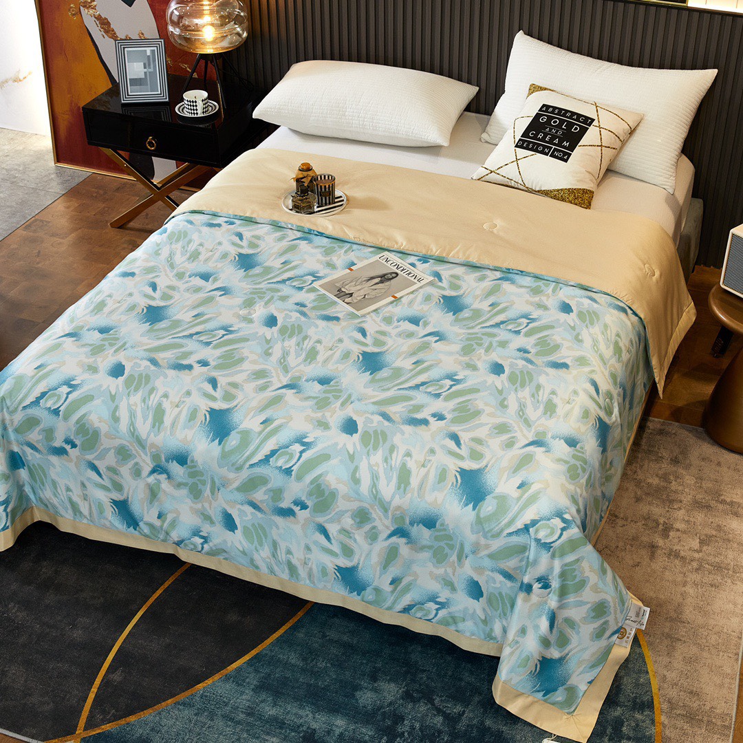 chăn hè,mền lụa thái trần bông cao cấp mềm mại thoáng mát,size 2mx2m3