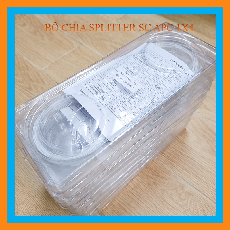 Bộ chia quang PLC 1x4 SC/APC