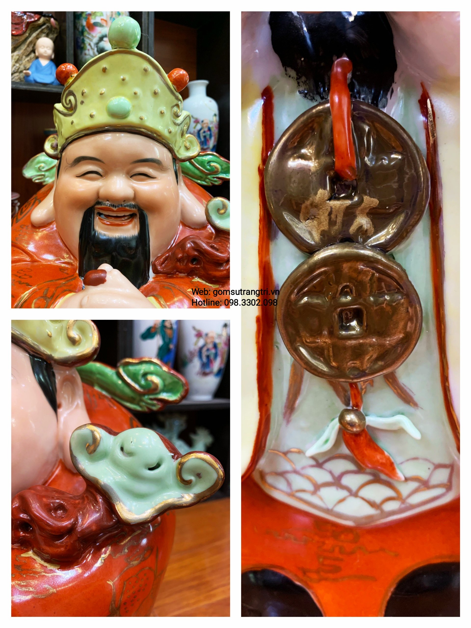 TƯỢNG TAM ĐA PHÚC LỘC THỌ
