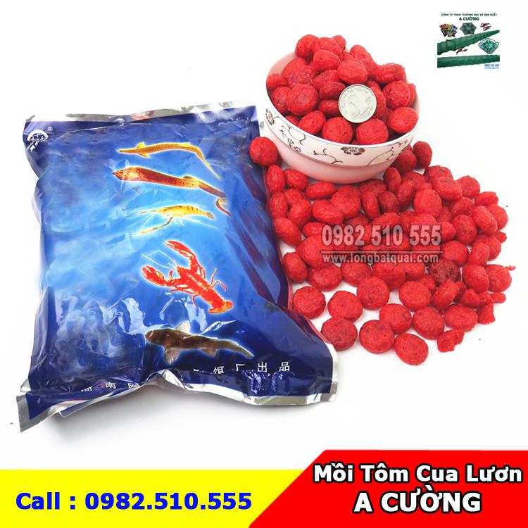 Mồi Tôm Cua Cá Lươn Trạch Siêu nhật - Dạng viên 400Gram