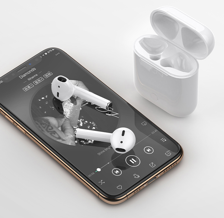 Tai nghe Bluetooth Không Dây i12 TWS Bản Nâng Cấp Chip 5.0, Tai Nghe Không Dây CHẤT LƯỢNG TỐT, Tai Nghe Bluetooth Mini, tai nghe bluetooth không dây bản nâng cấp tai nghe i12, BH uy tín 1 đổi 1