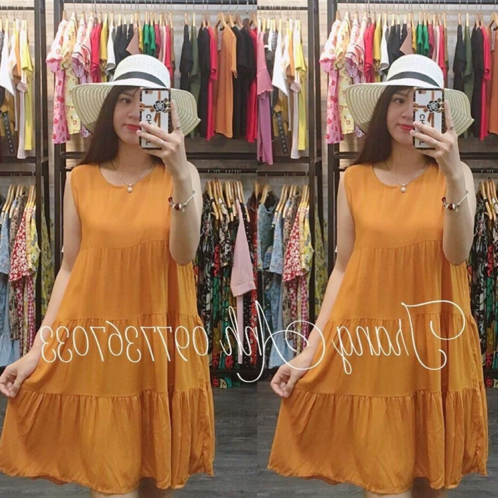 đầm bầu thiết kế mẫu mới