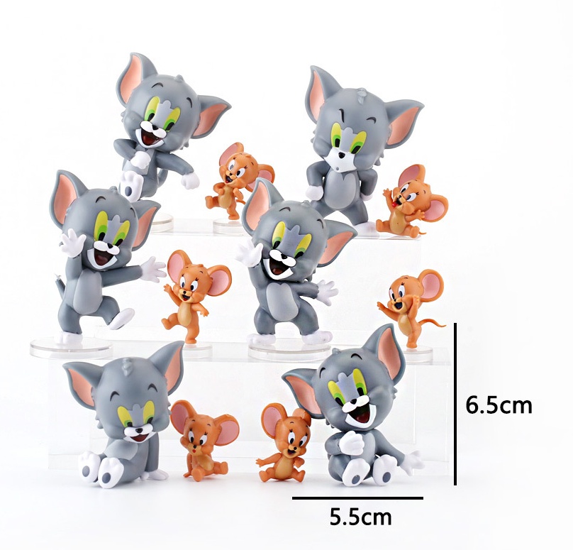 Set 6 models Tom & Jerry lovely