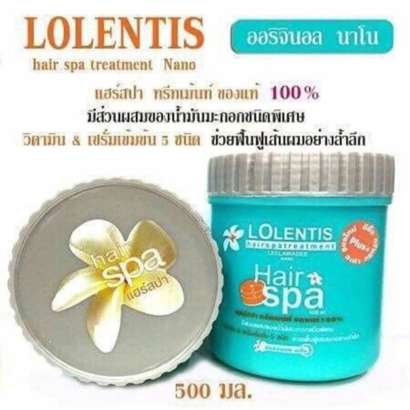 Ủ tóc chuyên nghiệp 500ml Lolentis Hair Spa nhập khẩu