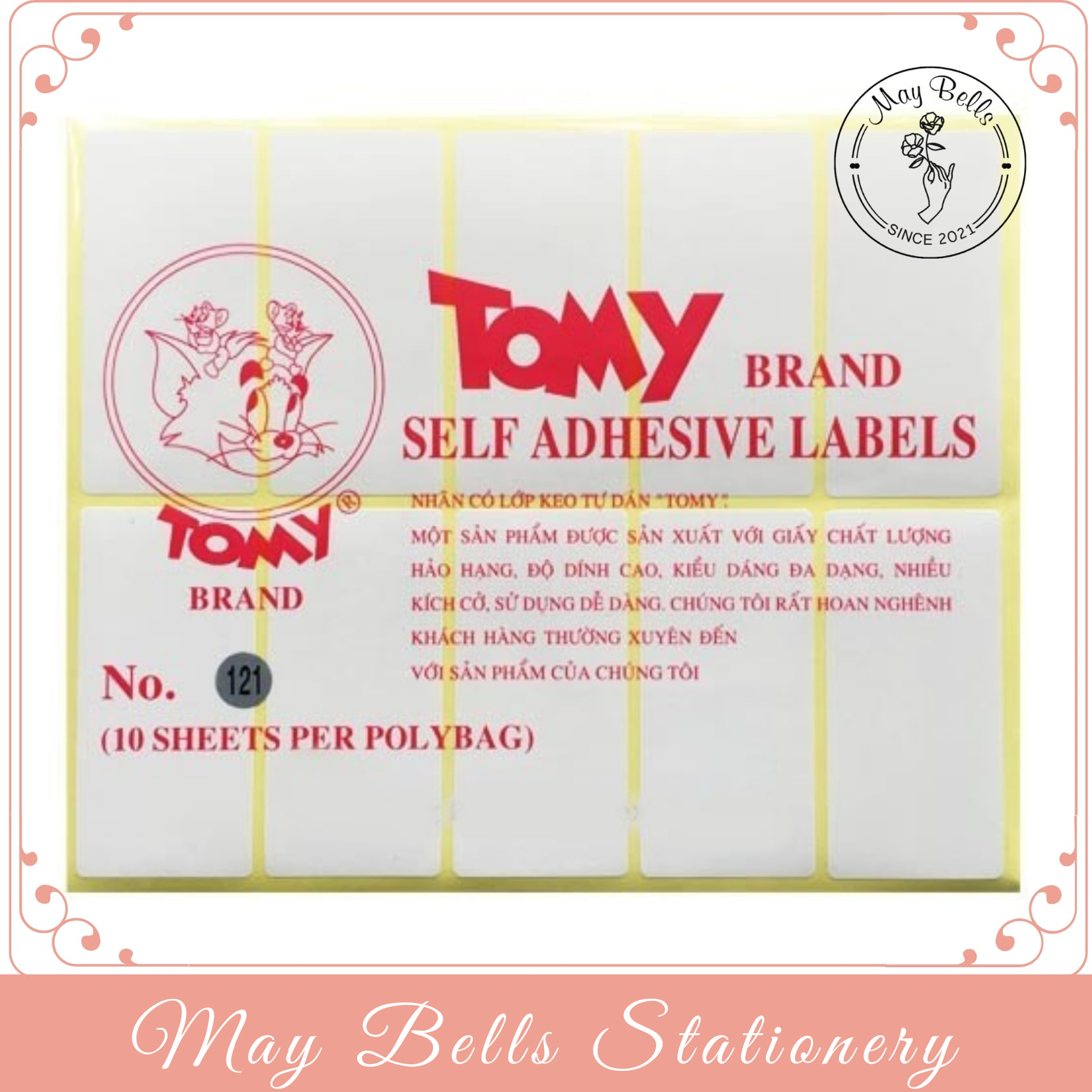 Giấy Decal A5 Tomy (Mã 117-124 ), nhãn dán Tomy A5 Decan Nhãn Dán In Tem Sản Phẩm