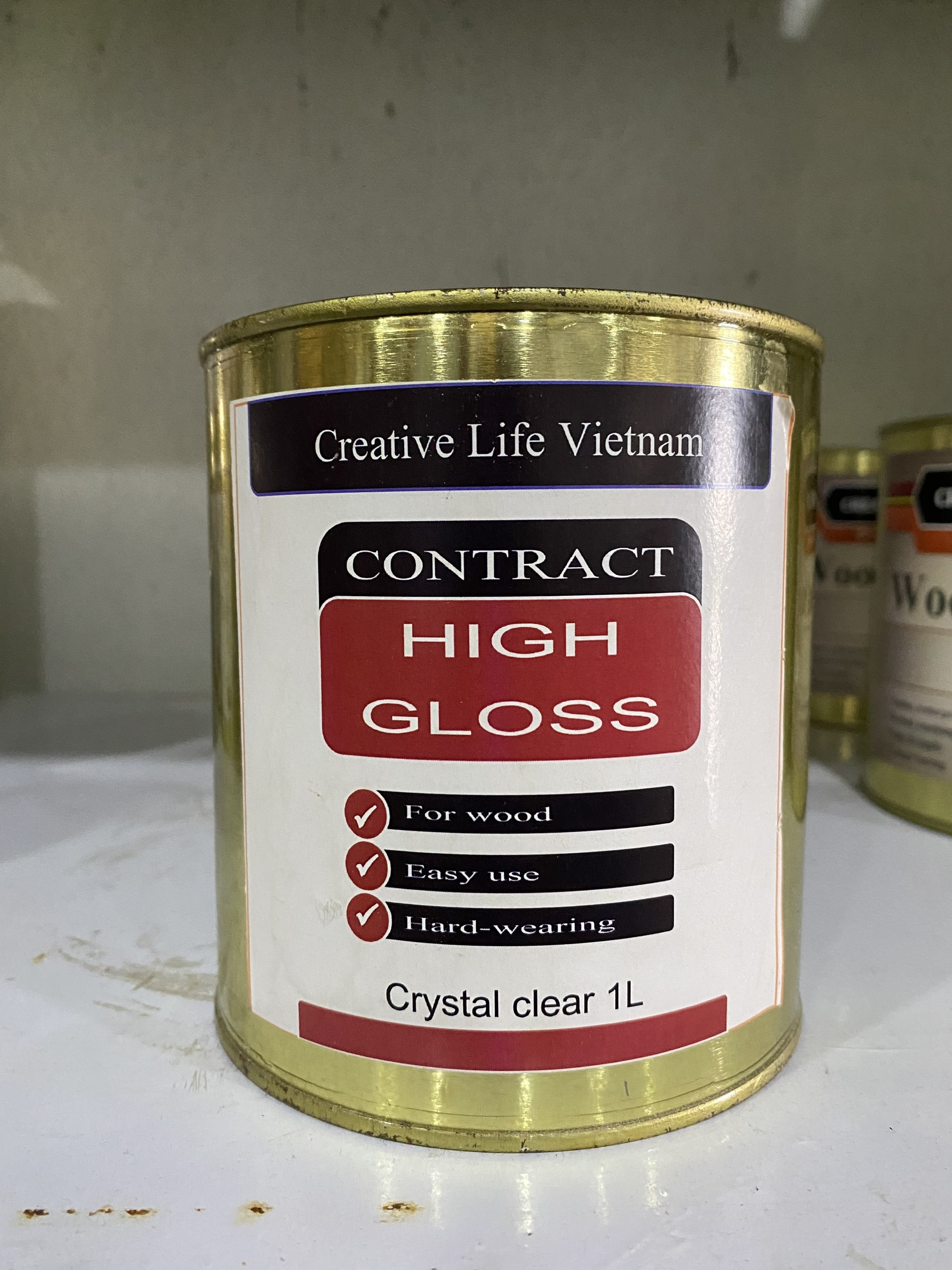 High Gloss (sơn phủ bóng gương) - Sơn lau gỗ LUXI decor