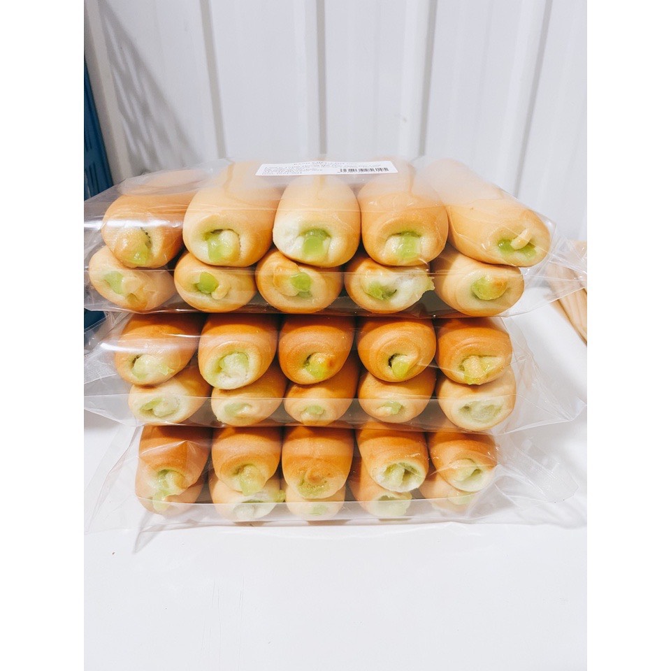 Set bánh mì khúc nhân cốm Đức Long 200gram - 10 chiếc