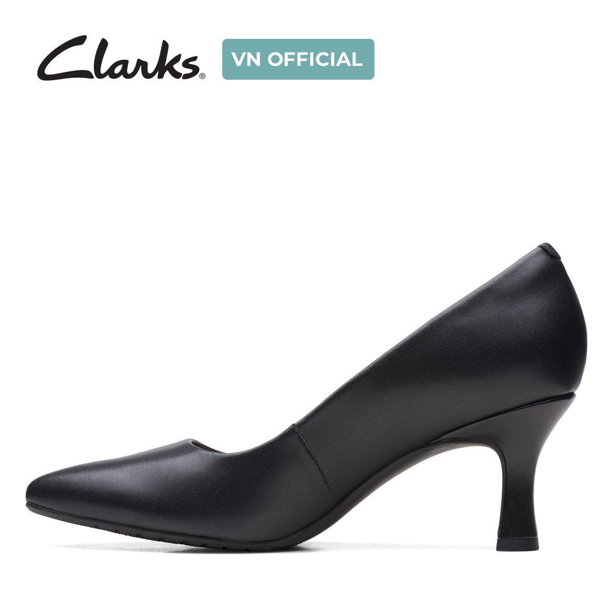 Giày Cao Gót 7cm Da Nữ Clarks - Kataleyna Gem