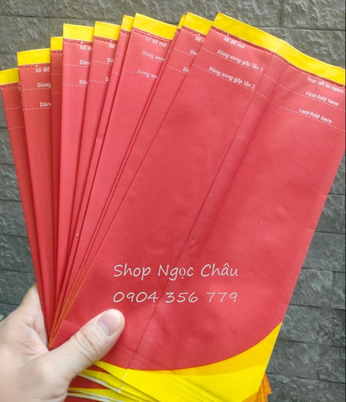Set 10 túi nôn/ túi ói cao cấp hàng không (Viejet Air, ...)