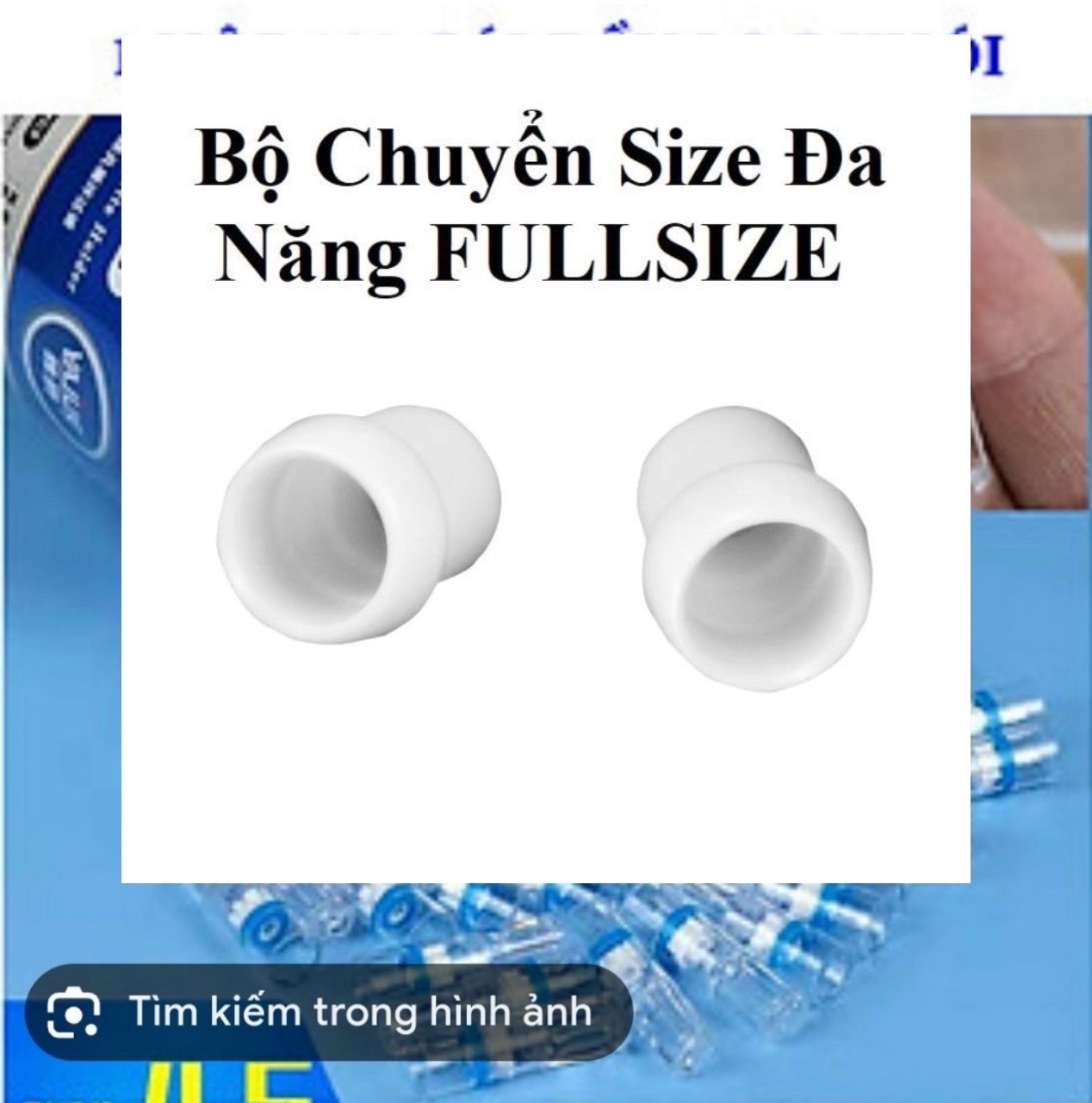 Hộp 100 lọc kèm đầu chuyển size