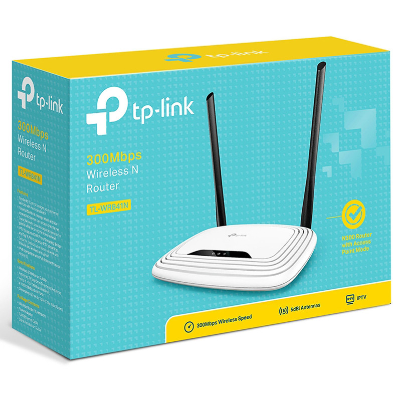Bộ phát wifi TP-Link 841N chuẩn N tốc độ 300Mbps 2 ăngten