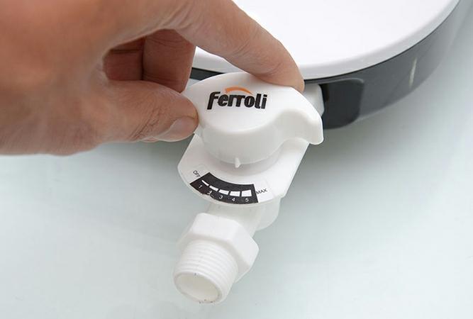 Van khoá máy nước nóng trực tiếp ferroli